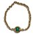 Christian Dior Mimioui yellow gold with emerald Golden  ref.28127