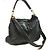 Louis Vuitton Selene Mahina nero MM - vista 2