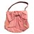 Yves Saint Laurent Handtasche Pink Wildleder  ref.28163