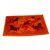 Hermès Set da bagno Arancione Prugna Cotone  ref.28171