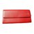 Chanel Brieftasche Rot Leder  ref.28305