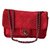 Timeless Chanel Handbag Pink Suede  ref.28501