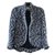 Edward Achour Jacke Blau