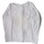 Zara Top brodé Coton Blanc  ref.28612
