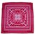 Hermès Silk scarf Red  ref.28738