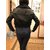 Givenchy Lederjacke mit Pelz IT38 Schwarz - Ansicht 8
