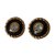 Lanvin Earrings Black Metal  ref.28943