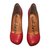 Lanvin Heels Red Leather  ref.29138