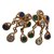 Dior Earrings Multiple colors Gold-plated  ref.29225