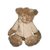 Burberry urso Teddy Bege Sintético  ref.29250