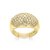 Autre Marque Ring aus Gelbgold Golden Gelbes Gold  ref.29371