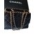 Chanel Bolsa Preto Couro  ref.29383
