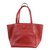 Prada Handbag Red Leather  ref.29501