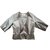 Yves Saint Laurent Jacket Grey Cotton  ref.29504