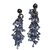 Emporio Armani Earrings Blue Plastic  ref.29507