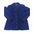 Chanel Très belle veste en Tweed Laine Bleu  ref.29616