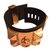 Hermès Bracelet Collier de Chien Cuir Noir  ref.29687
