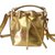Saint Laurent Handbag Golden Leather  ref.29991