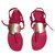 Hermès Sandals Pink Velvet  ref.30030
