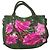 Borsa Balenciaga Rosa e Verde in Pelle e Tessuto - vista 2