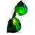 Dior refletido Verde Metal  ref.30145