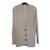 Chloé Mid-length jacket Cream Cotton  ref.30255