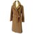 Burberry Coat Brown Wool  ref.30349