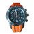 Hermès Relógios automáticos Laranja Cinza Borracha  ref.30489