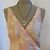 Marc Jacobs Seidenkleid Beige und Hellrosa - Ansicht 3
