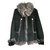 Autre Marque Biker jacket Black Fur  ref.30607