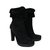 Calvin Klein Astrid boots Black Suede  ref.30621
