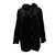 Rebecca Shaved mink coat Brown Black Fur  ref.30623