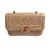 Chanel Handbag Beige Leather  ref.30803