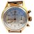 Breitling Mecanical Watches Vénus 188 Golden Silver  ref.30885