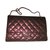 Chanel Timeless clutch Dark red Patent leather  ref.30963