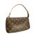 Louis Vuitton Pochette Brown Leather  ref.31043