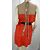 Lanvin For H&M Kleid mit Rüschen Rot - Ansicht 4