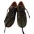 Longchamp scarpe da ginnastica Rosso Blu Pelle  ref.31133