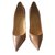 Christian Louboutin Pigalle Beige Charol  ref.31148