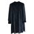 Yves Saint Laurent Coat Black Polyester  ref.31317