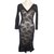 Dolce & Gabbana Vestido Negro Poliamida  ref.31407