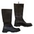 Prada Leather Boots Chocolate  ref.31516