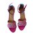 Hermès Sandals Pink Leather  ref.31522