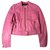 Juicy Couture Giacca Rosa Pelle  ref.31530