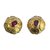 Balenciaga Earrings Golden Metal  ref.31583