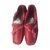 Tod's Mocassins Cuir Rouge  ref.31760