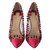 Christian Louboutin SPIKES  MULTICOLOR Multiple colors Patent leather  ref.31793