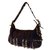 Just Cavalli Handbag Black Leather Cloth  ref.31948