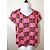 T-shirt Love Kenzo Arancione Rosa e Nero - vista 4
