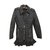 Louis Vuitton Trench coat em tamanho IT36 Preto Poliamida  ref.32005
